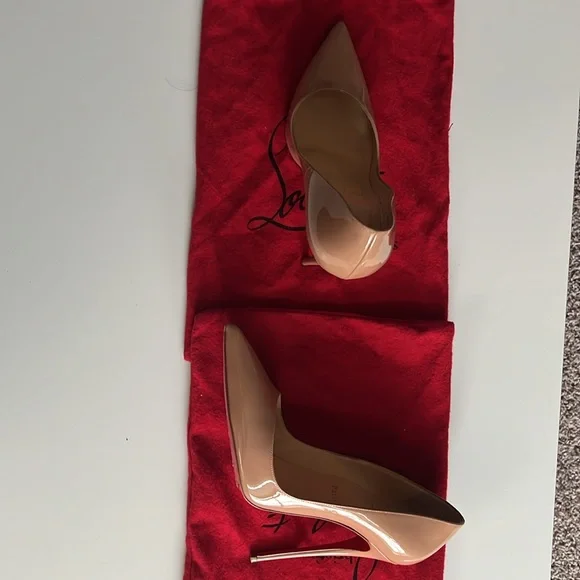 Christian Louboutins So Kate 120 Tan/Nude - Picture 3 of 7
